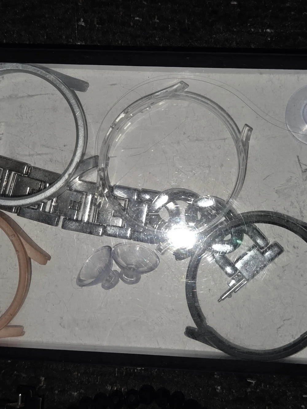 Samsung Galaxy Watch5 Purple Smartwatch with Heart-Link Band